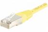 Cordon RJ45 CAT 6 F/UTP jaune - 0,5 m
