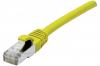Cordon RJ45 CAT 6A F/UTP LSOH SNG jaune - 1 m