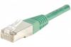 Cordon RJ45 CAT 6 F/UTP vert - 0,3 m