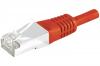 Cordon RJ45 CAT 6 S/FTP rouge - 10 m