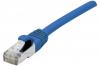 DEXLAN Cordon RJ45 CAT 6A S/FTP LSOH SNG bleu - 0,3 m