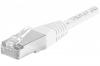 DEXLAN Cordon RJ45 CAT 6A F/UTP blanc - 2 m